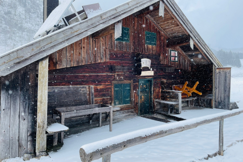 Wintertouren um die Arzmooshütte 20.-22.01.2023