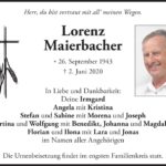 Lorenz-Maierbacher-Traueranzeige