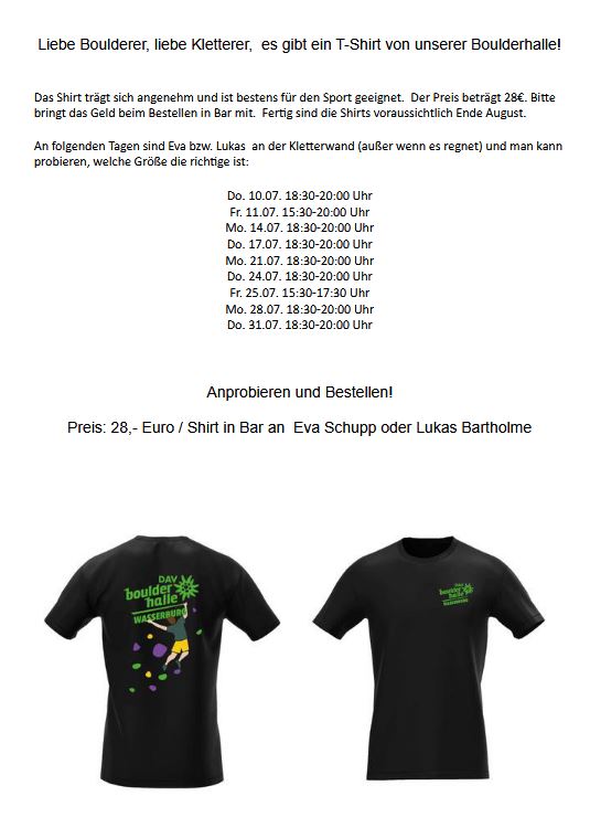 T-shirtaktion